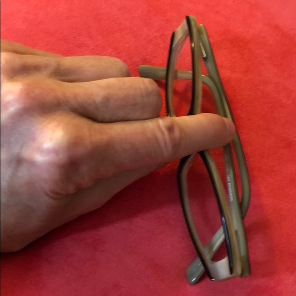 Vintage Norma Kamali brown and bone eyeglasses - Picture 10 of 16